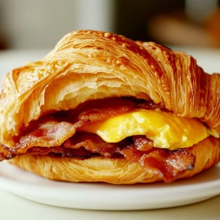 Bacon, Egg & Cheese Croissant