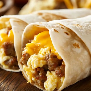 Sausage Egg Cheese Taco