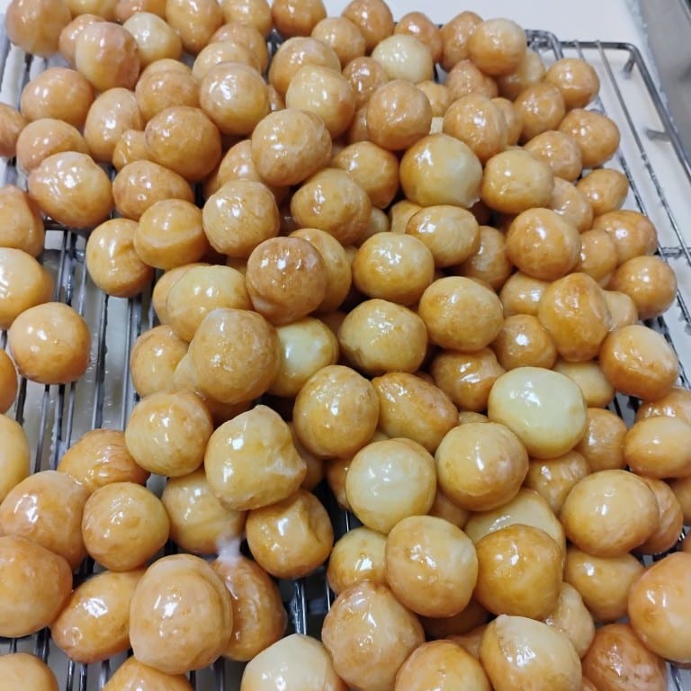 Glazed Donut Holes.