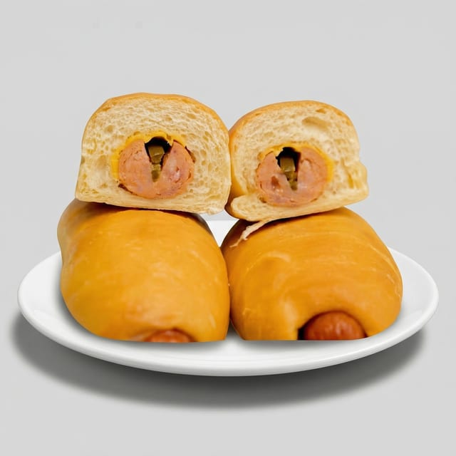 Jalapeno Sausage Cheese Kolache.