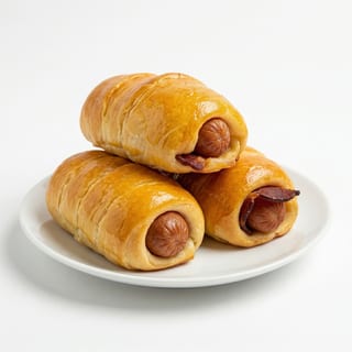 Sausage, Bacon & Cheese Kolache