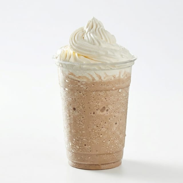 White Chocolate Frappe.