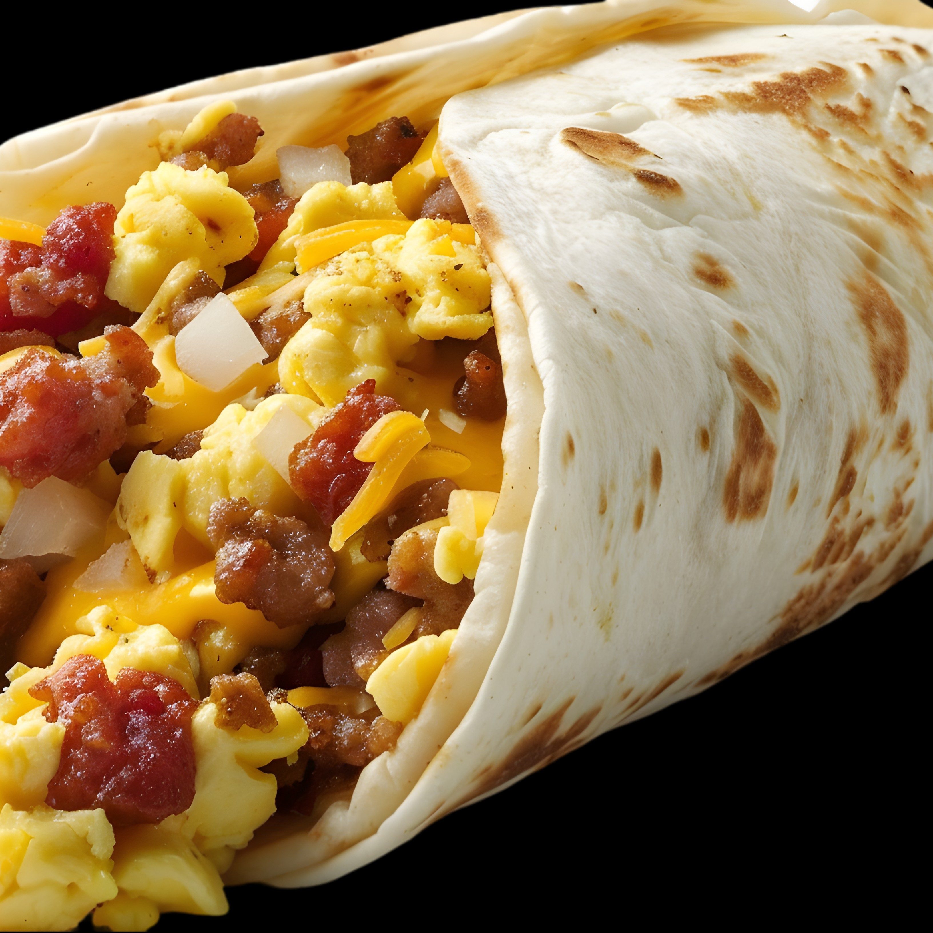 Chorizo Egg Cheese Taco.