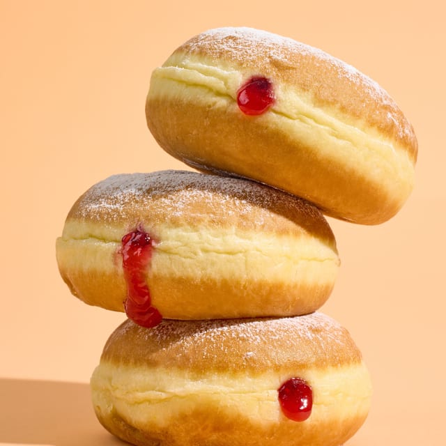 Filling Donuts.