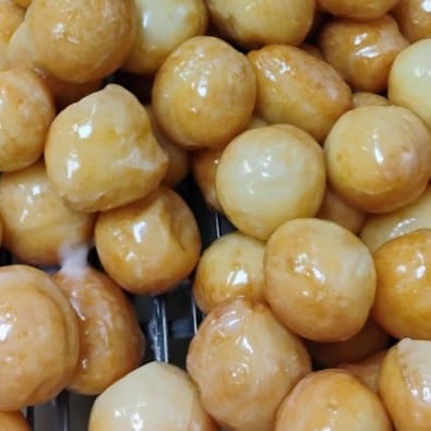 Glazed Donut Holes.