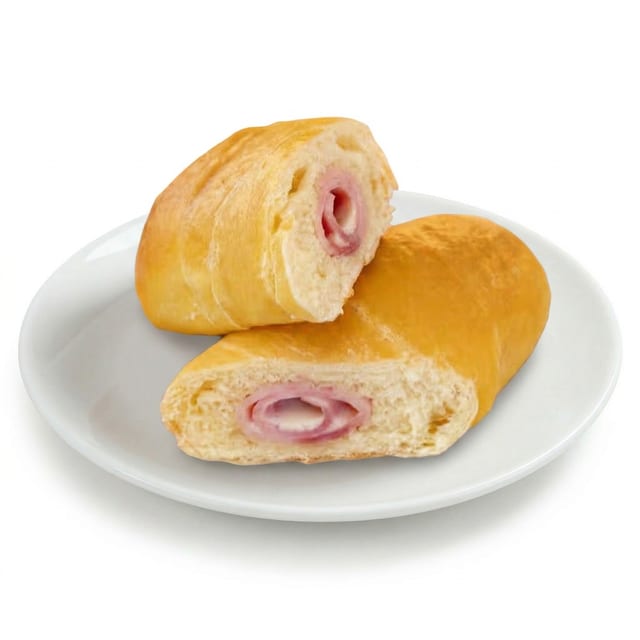 Ham & Swiss Cheese Kolache.